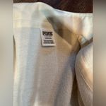 PINK - Victoria's Secret Ivory Button-Up Shirt. Pink brand!  Plush! Photo 2