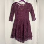 Free People Purple Floral Mesh Lace Dress ASO Taylor Swift 0 Photo 9