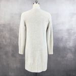 Abercrombie & Fitch Abercrombie Fitch Womens Open Front Cardigan M Chunky Longline Cozy Layering Photo 4