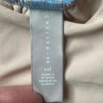 Chelsea 28 Nordstrom EASY RETRO TIE STRAP BIKINITop Blue Teal XXL #1801 Photo 4