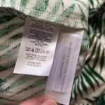 Loft NWT open back tie green palm tropical shirt sleeve romper, size large Photo 9