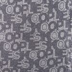 The Kooples Authentic All Over Black and Grey Logo Leggings Size Large NEW Photo 3