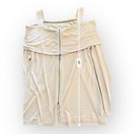 Soft Surroundings  Yellow‎ Cold Shoulder Full zip long sleeve top Size M Photo 2