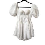 ADEIRLINA Bridal Corset Mini Dress White NWT XS‎ Photo 1