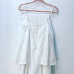 The Impeccable Pig  white eyelet Ruffle Dress Sz XS Photo 2
