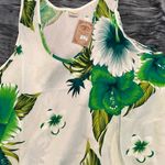 Kathmandu Imports Floral Green and White Women's Mid Dress One size fits S-L By Kathmandu  Photo 3