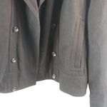 Black Rivet  XL Black Wool Winter Waist Coat Photo 2