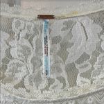 Free People  Sheer Floral Lace Ruffled Blouse with Bell Sleeve - Size Small Photo 1