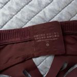 Lululemon Run Times Bra maroon color Photo 4