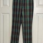 Urban Outfitters  Tessa Plaid Notched Cropped High-Waisted Pant Photo 1