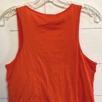 J.Crew  Women's Orange Crush Eyelet Dot Lace Sleeveless‎ Tank Top Size S Photo 3