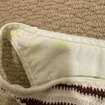 Aerie  White and Brown Striped Bikini Bottom Photo 2
