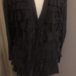 Style & Co  ruffle front cardigan Photo 3