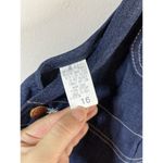 Vintage Round House Overalls Patchwork Grunge Work 80s USA Blue Size undefined Photo 3