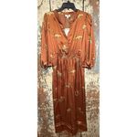 Umgee NWT  V-neck Jumpsuit, animal print, size Small Photo 3