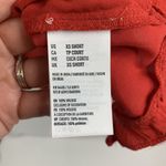 American Eagle  Sz XS Short Romper Red Eyelet Bell Sleeve Deep Tie V-Neck Women’s Photo 3