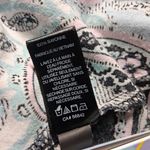 EXPRESS  Off-Shoulder Paisley Mini Dress - Blue and Black Photo 7