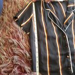 Hiatus  | Button Down Front Tie Blouse Photo 2