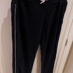 MONROW Vintage Black Joggers Side Zippers Photo 1