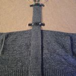 Max Studio  womens 60% lambswool colorblock poncho size small Photo 3