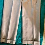 Calvin Klein  Cuffed dress pants Gray size 8 Photo 4