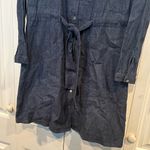 Anne Klein Ann Klein Denim Tie Front Dress Size 4 Photo 4