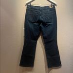 Levi's Levi’s Women’s 515 Jeans Bootcut Size 10 Short Darker Wash Studded Pockets Photo 5