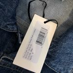 NWT Sea New York Two Tone Peplum Denim jacket Blue Photo 7