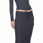 SKIMS  Gray Soft Skirt Photo 0