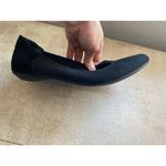 Anne Klein  Pointed Toe Flats AK Sport Black Knit Classic Comfy City Soft Travel Photo 4