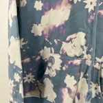 Adidas  floral tie-dye blue purple hoodie S pastel casual active workout colorful Photo 4