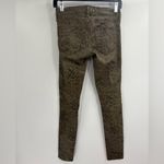 Current/Elliott  Women's Ankle Skinny Coated Jeans Army Dirty Paws size 23 Photo 8