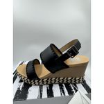 Dolce Vita Black Esmaya Espadrille Platform Wedge Sandals NEW Size 8.5 Photo 9