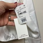 Good American  Ivory Satin Blouse NWT Sz. 3 (US L) Photo 5