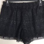 Lily White Iily white black lace double liner shorts size small Photo 6