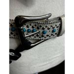 Rue 21 Studded Black & White With Turquoise Accents By Etc. Womens S/M Photo 2