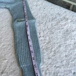 Guess  Long Sleeve Ribbed Choker Sweater  top  Size XSmall Gray Photo 7