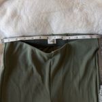 Aritzia Wilfred Candace Pants S Regular Sage Green Kick Flare Rib Knit Photo 8