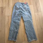 ZARA  Women’s High Rise Distressed Mom Jean Sz 0 Photo 2