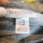 Motherhood Maternity Gray Rhinestone Blouse Extra Large Photo 5