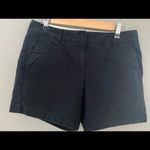 Lands End Womens size 2 black khaki shorts Photo 5