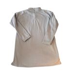 Adidas Sweatshirt Dress Mock Neck Long Sleeve Tunic Athleisure L Photo 6