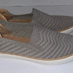 UGG Sammy Sneaker chevron metallic slip on shoe size 7.5‎ Tan Photo 0