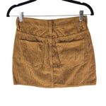 PacSun Corduroy Mini Skirt Womens Tan Cotton Casual Fall Fashion Size 26 Photo 1