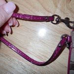 Coach Signature Small Wristlet Silver Khaki Passion Berry Photo 11