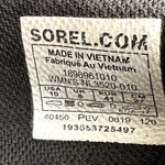 Sorel Kinetic Lite Strap Walking Sneakers Perforated Suede Strap Accent Black 10 Photo 5