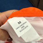 Cupshe NWT  Floral‎ V-Neck Tankini Top & Standard Bottoms Set Orange Medium Photo 13