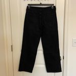 SO NWOT  women’s black low rise‎ dad jeans ripped denim jeans pants size 7/28W Photo 4