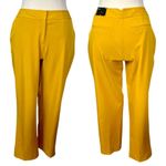Worthington Pants New Ankle Slim Fit Mid Rise Mustard Yellow Women’s Size 16 Photo 13