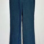 New York And Company Gray Pinstripe NY&Co Trousers Size 0 TALL EUC Photo 0